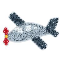 Hama midi strijkkralenbordje - vliegtuig