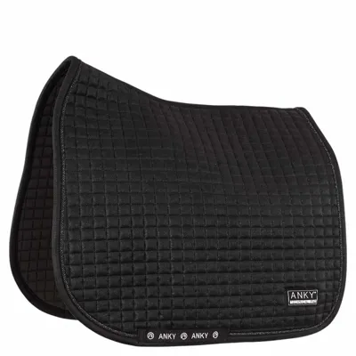 Anky Stepped Zadeldek zwart maat:dr full