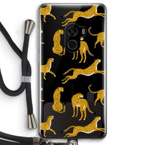 Luipaard: Xiaomi Mi Mix 2 Transparant Hoesje met koord
