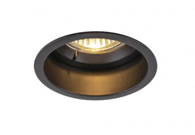 SLV InbouwspotHorn GU10 Blowerdoor getest zwart - 1005435