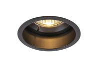 SLV InbouwspotHorn GU10 Blowerdoor getest zwart - 1005435