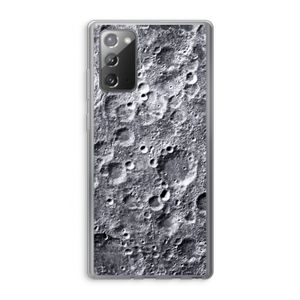 Maanlandschap: Samsung Galaxy Note 20 / Note 20 5G Transparant Hoesje