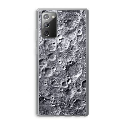 Maanlandschap: Samsung Galaxy Note 20 / Note 20 5G Transparant Hoesje