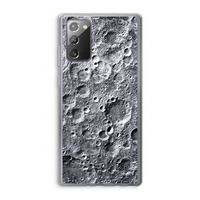 Maanlandschap: Samsung Galaxy Note 20 / Note 20 5G Transparant Hoesje