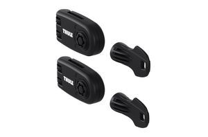 Thule Wheel Strap Locks montageset voor imperiaal Zwart