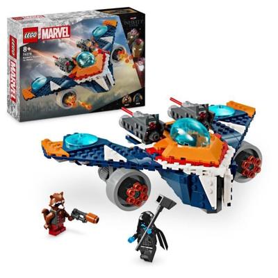 LEGO 76278 Marvel: Rocket vs. Ronans ruimteschip, Guardians of the Galaxy speelgoed, schip en minifiguren