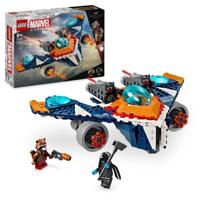 LEGO 76278 Marvel: Rocket vs. Ronans ruimteschip, Guardians of the Galaxy speelgoed, schip en minifiguren - thumbnail