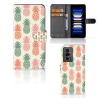 Xiaomi Poco F5 Pro | Book Cover | Ananas | Portemonnee hoesje