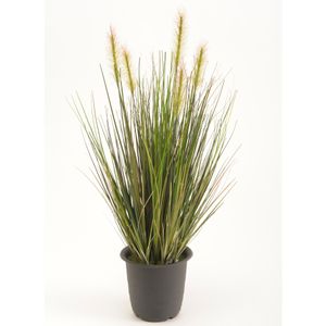 Kunstplant groen gras sprieten 45 cm.