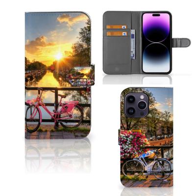 iPhone 15 Pro Max | Flip Cover | Amsterdamse Grachten iPhone 15 Pro Max | Flip Cover | Amsterdamse Grachten