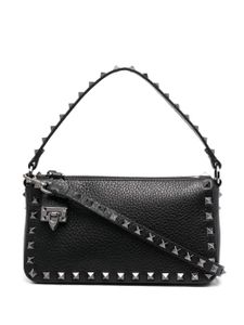 Valentino Garavani sac à bandoulière Rockstud en cuir - Noir