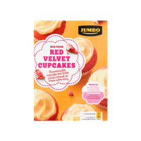 Jumbo Mix voor Red Velvet Cupcakes 625 g bij Jumbo - thumbnail