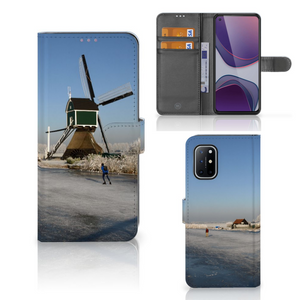 OnePlus 8T Flip Cover Schaatsers