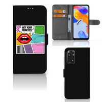 Xiaomi Redmi Note 11 Pro 5G/4G Wallet Case met Pasjes Popart Princess