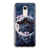 Vleermuizen Maan: Xiaomi Redmi 5 Transparant Hoesje