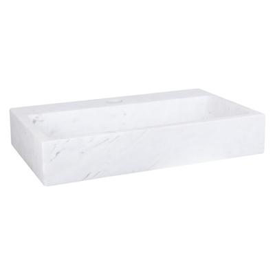 Differnz Differnz Flat small losse fontein marmer - wit