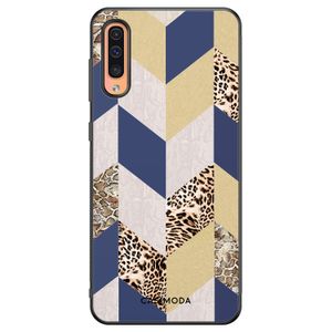 Samsung Galaxy A50/A30s hoesje - Blue leo wild