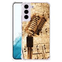 Samsung Galaxy S22 Anti-shock Hoesje met foto Bladmuziek
