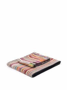 Missoni Home deux serviettes de bain Jazz - Marron