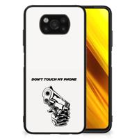 Xiaomi Poco X3 | X3 Pro | Telefoon Hoesje | Gun Don&apos;t Touch My Phone