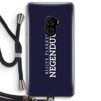 Blijve plakken in Negenduust: Xiaomi Mi Mix 2 Transparant Hoesje met koord