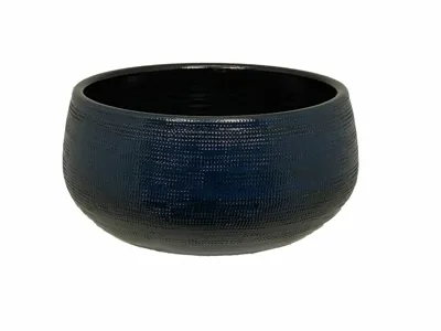 Schaal tokio d24h12cm blauw