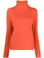 Polo Ralph Lauren pull en laine à col roulé - Orange