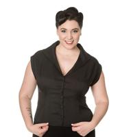 Banned Dream Master Blouse Black-XL - thumbnail