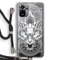 Oh Deer: Xiaomi Redmi Note 10S Transparant Hoesje met koord