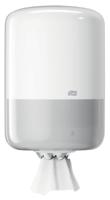 Tork poetspapierdispenser Centerfeed, systeem M2, wit Tork poetspapierdispenser Centerfeed, systeem M2, wit