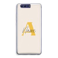 Amber Script: Honor 9 Transparant Hoesje