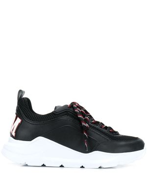 MSGM baskets à semelle épaisse - Noir