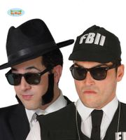 Bril zwart Blues Brothers