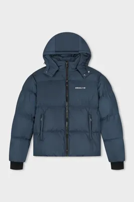 Equalité Essential Puffer Winterjas Heren Donkerblauw - Maat XXS - Kleur: Donkerblauw | Soccerfanshop