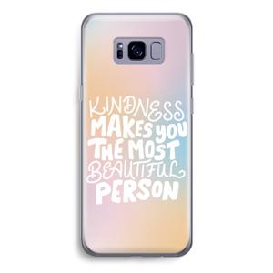 The prettiest: Samsung Galaxy S8 Transparant Hoesje