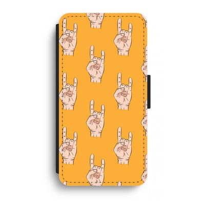 Rock: iPhone XR Flip Hoesje