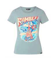 Queen Kerosin Rumble Queen Top Smoke Green-L