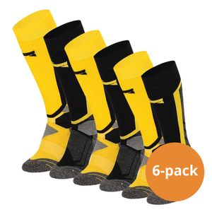 Xtreme Snowboard Sokken 6-pack Multi Yellow-45/47