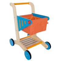 Hape houten winkelwagen
