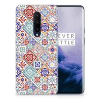 OnePlus 7 Pro | TPU | Siliconen hoesje | Tiles Color