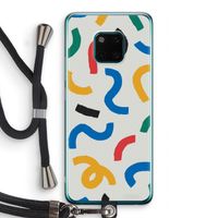 Illustratieve pop 2: Huawei Mate 20 Pro Transparant Hoesje met koord