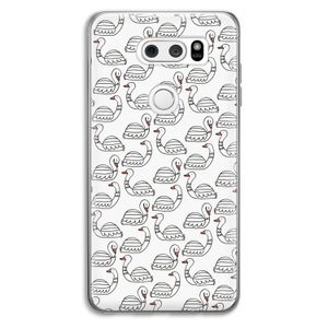 Zwanen: LG V30 Transparant Hoesje