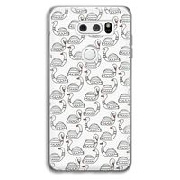 Zwanen: LG V30 Transparant Hoesje