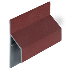 Keralit trim/kraal aansluitprofiel Wijnrood (2810) (gevelbekleding)