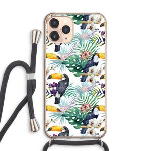 Tukans: iPhone 11 Pro Max Transparant Hoesje met koord