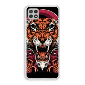 Tiger and Rattlesnakes: Samsung Galaxy A22 4G Transparant Hoesje
