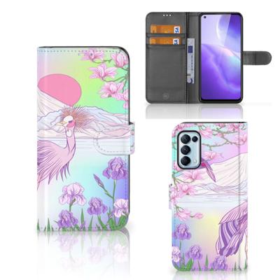 OPPO Find X3 Lite | Telefoonhoesje | Met pasjeshouder | Bird