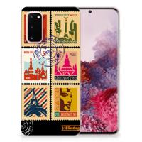 Samsung Galaxy S20 | Silliconen Back Cover | Postzegels