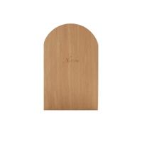 Anti-slip boekensteunen plank houder boek natuur hout stand (ronde)