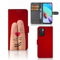 Xiaomi Redmi 10 | Wallet Case | met Pasjes | Liefde - Origineel Romantisch Cadeau